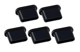 Silikon Staubschutzabdeckung zu USB Typ C Anschluss 5 Stück