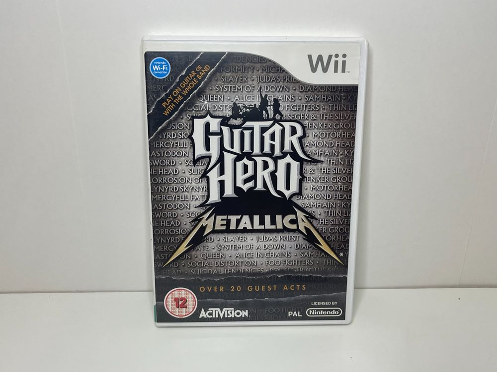 Wii Guitar Hero Metallica mit Anleitung Kaufen auf Ricardo
