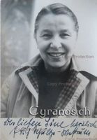Edith Schultze-Westrum (1904-1981) Schauspielerin- Autogramm