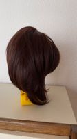 Perücke Hochwertige Kunsthaar Kastanie 27cm Bob Neu/NP200CHF