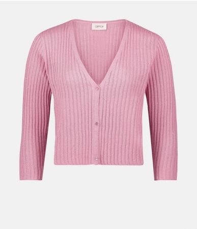 Strickjacke rosa Gr. 38