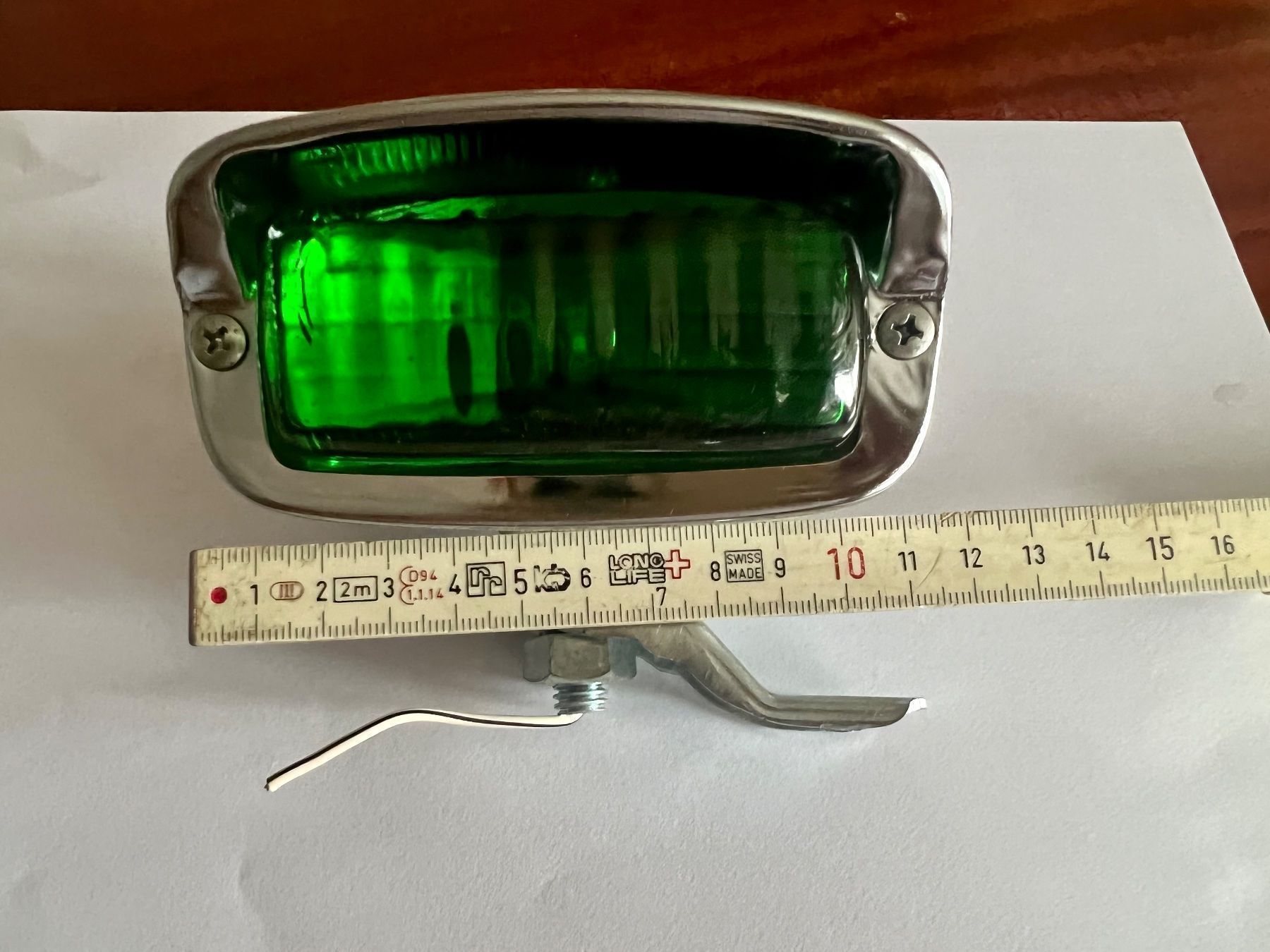 Parti ricambio per ciclomotori: Ruckfahrlampe 12V – Nuovo e nell'imballaggio originale da Niederrohrdorf venduto da S.Hubar