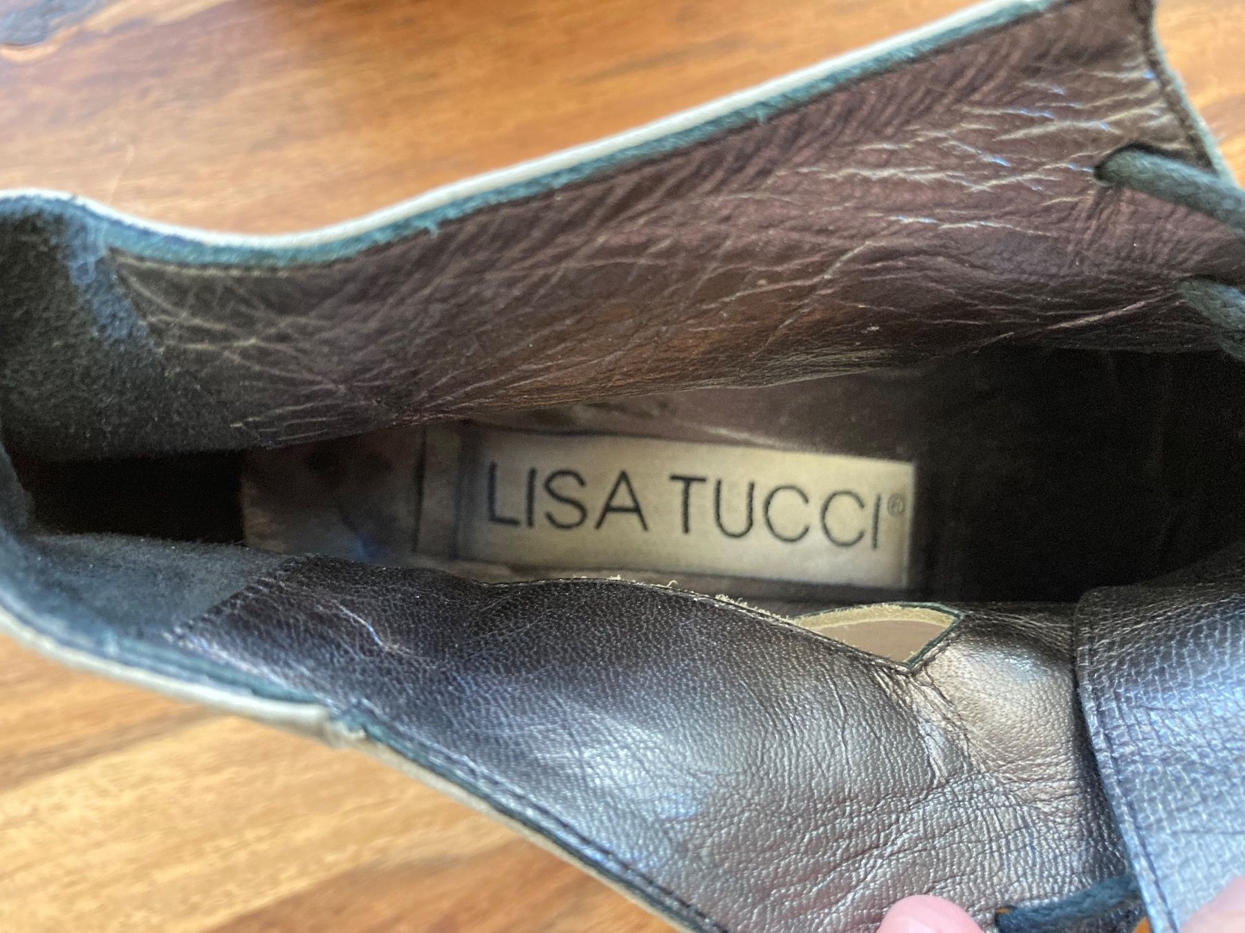 Scarpe da donna: Designerschuhe Italien Lisa Tucci – Usato da Bolligen venduto da abara1 4