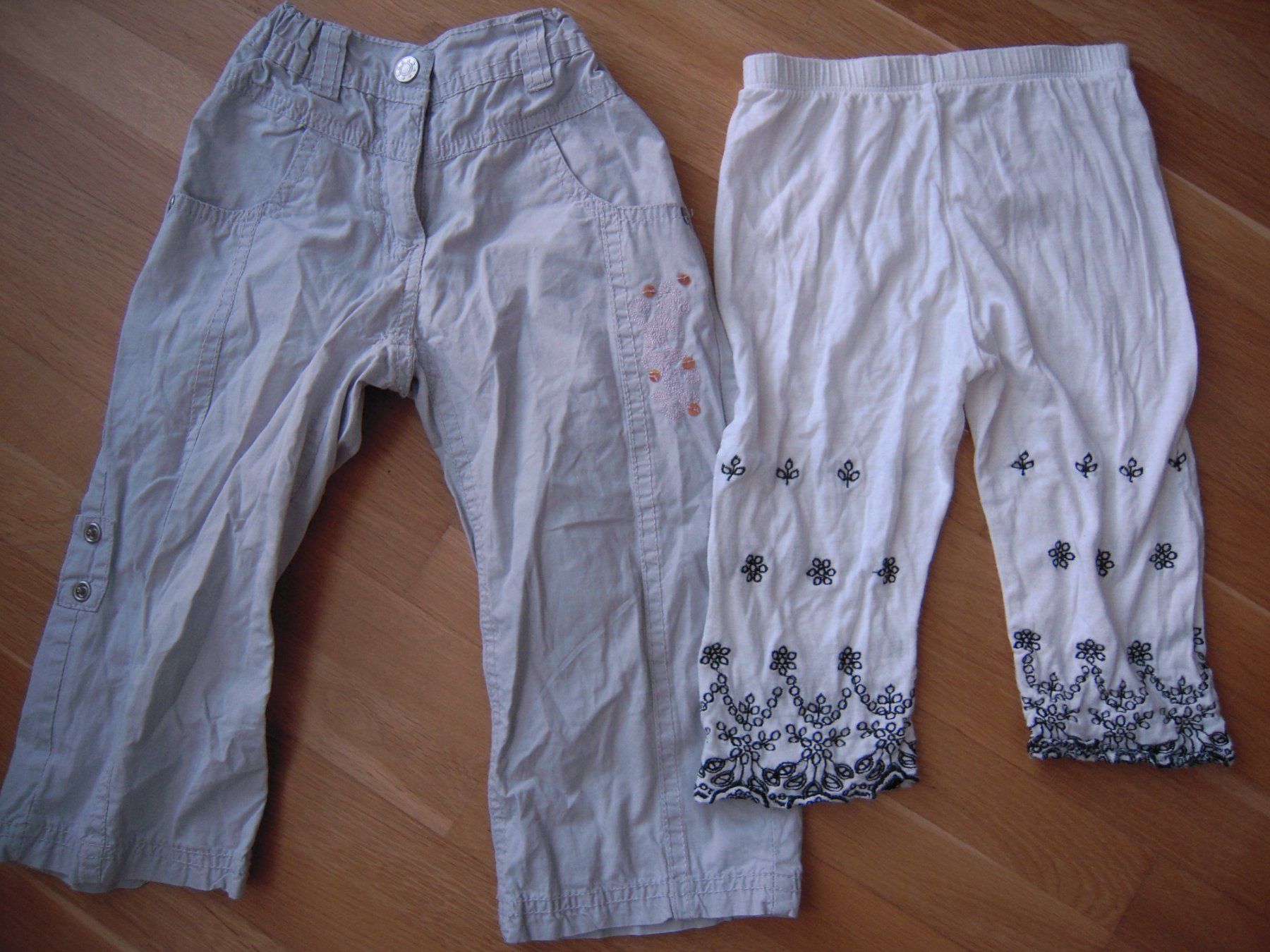 Hosen: 2 x Sommerhose / dünne Hose Gr 98 - 104 – Gebraucht aus Uzwil von visions77