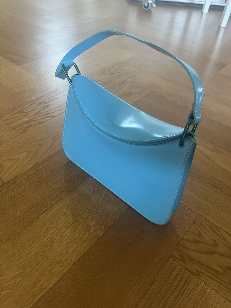 Mango Taschen für Damen: Himmelblaue Y2K Lack Handtasche – Neu (gemäss Beschreibung) aus Bern von t.nomse 3