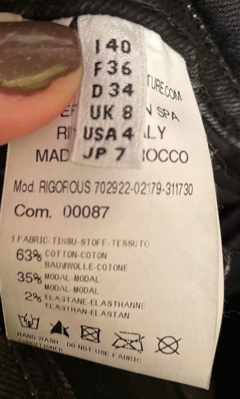 Jeans: Jeans noir High Use, taille 34 – Nuovo (secondo la descrizione) da Vernayaz venduto da Veron1 7