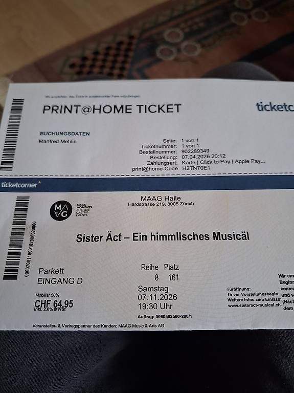 Dischi in vinile: Sister Act Musical  – Usato da Zürich venduto da spitz6