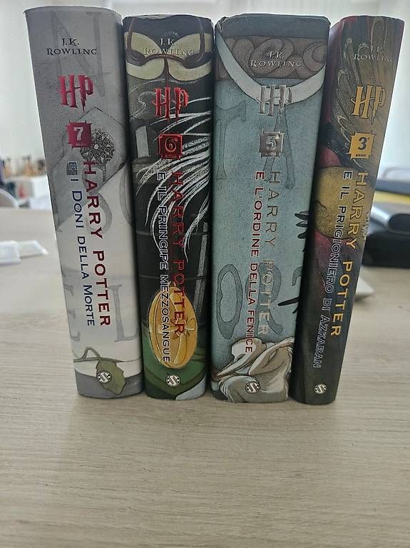Libri: LIBRI HARRY POTTER 1a EDZIONE – Usato da Castione venduto da hna_k567