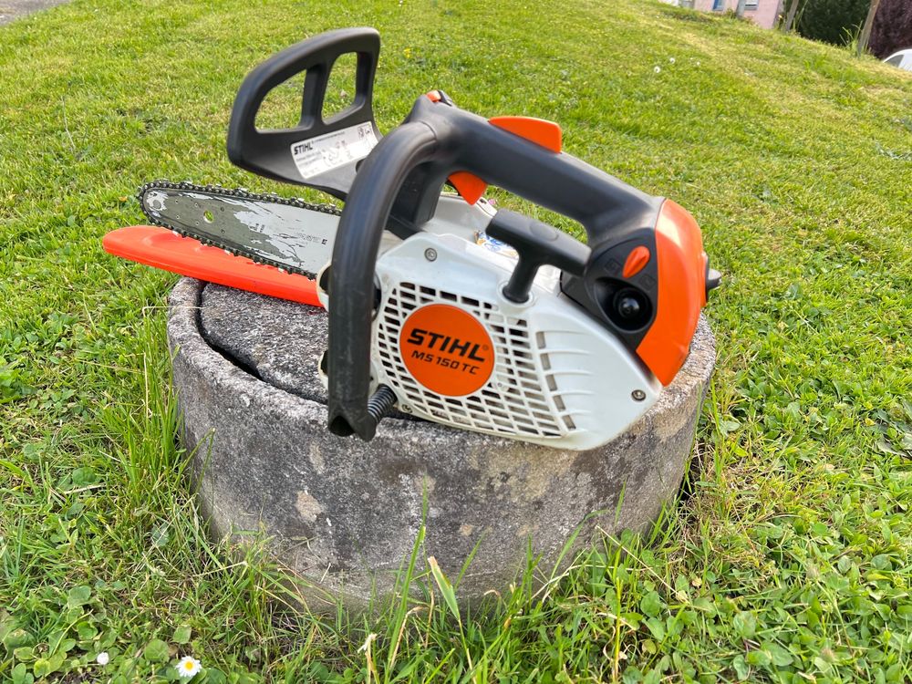 Profil Hand Säge STIHL MS 150 TC, Schwert 30cm Acheter sur Ricardo