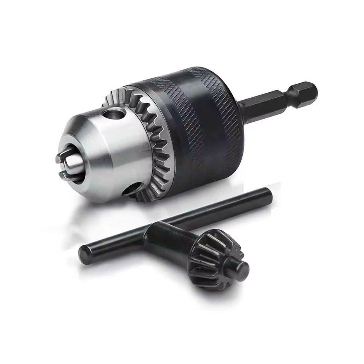 Trapani: 3-Backen-Bohrfutter 1/4" Hex für Impact & Akkuschrauber – Nuovo (secondo la descrizione) da Chiasso venduto da online.shop