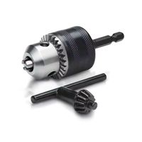 3-Backen-Bohrfutter 1/4" Hex für Impact & Akkuschrauber