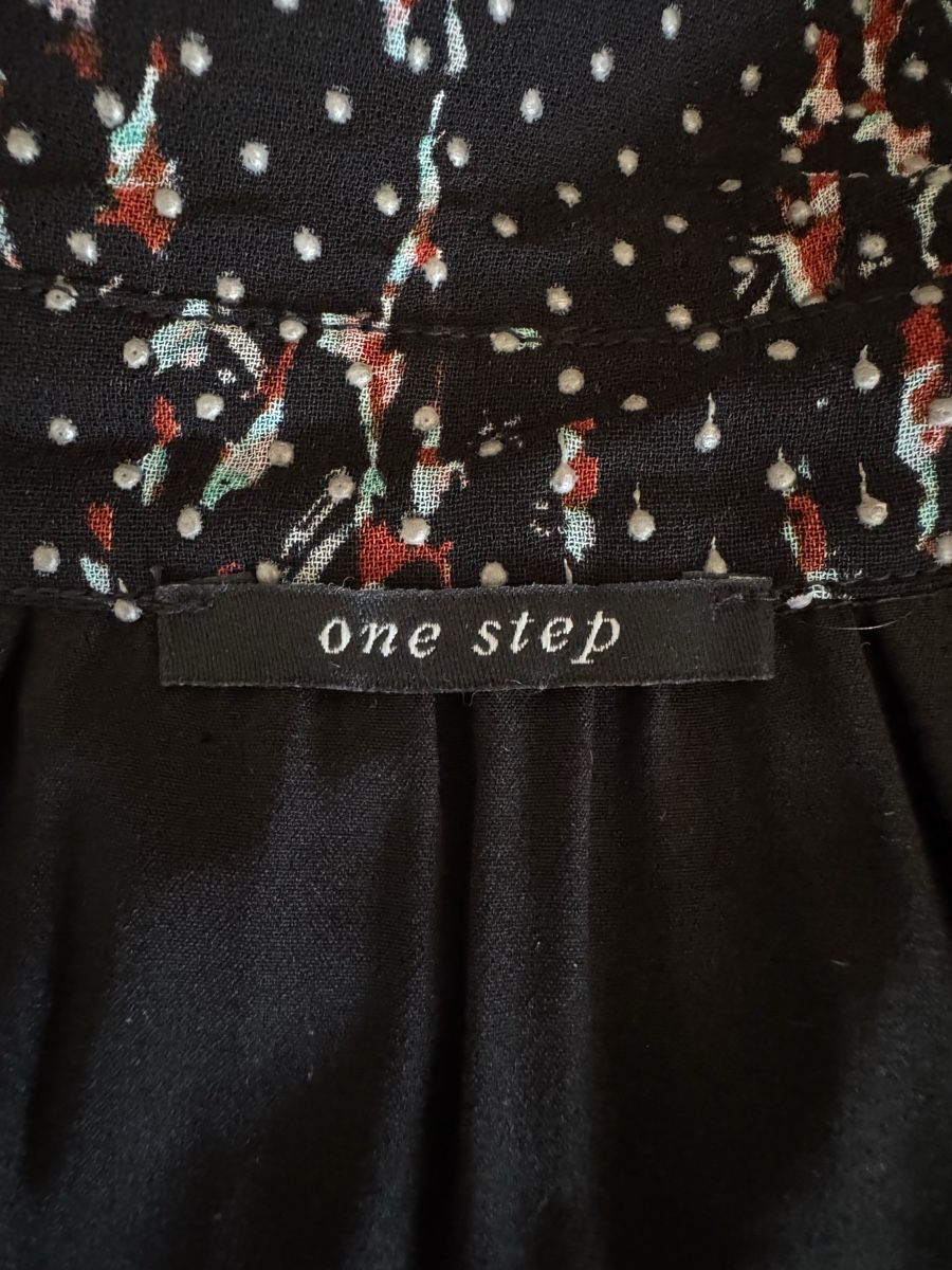 Kleider: Robe One Step noire à pois - Taille 36 – Neu (gemäss Beschreibung) aus Morges von sandy069 3