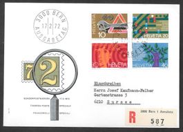R-FDC Serie 505-508 Sondermarken ET 17.2.1972