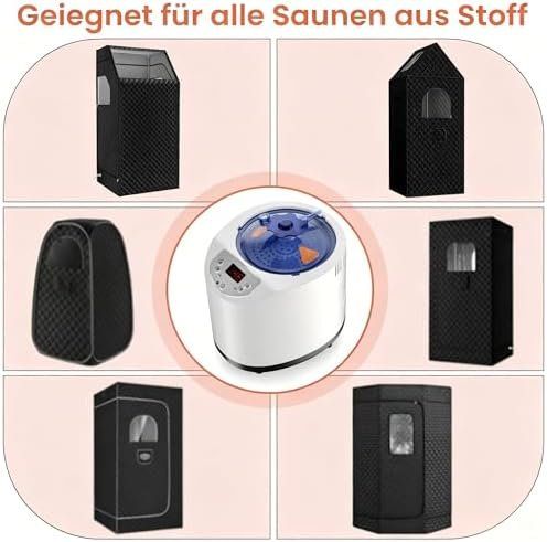 Sauna & Zubehör: Sauna Dampfgenerator 3L Tragbare Dampfsauna 1200W Zuhause – Neu und originalverpackt aus Hundwil von pak_7zvn 6
