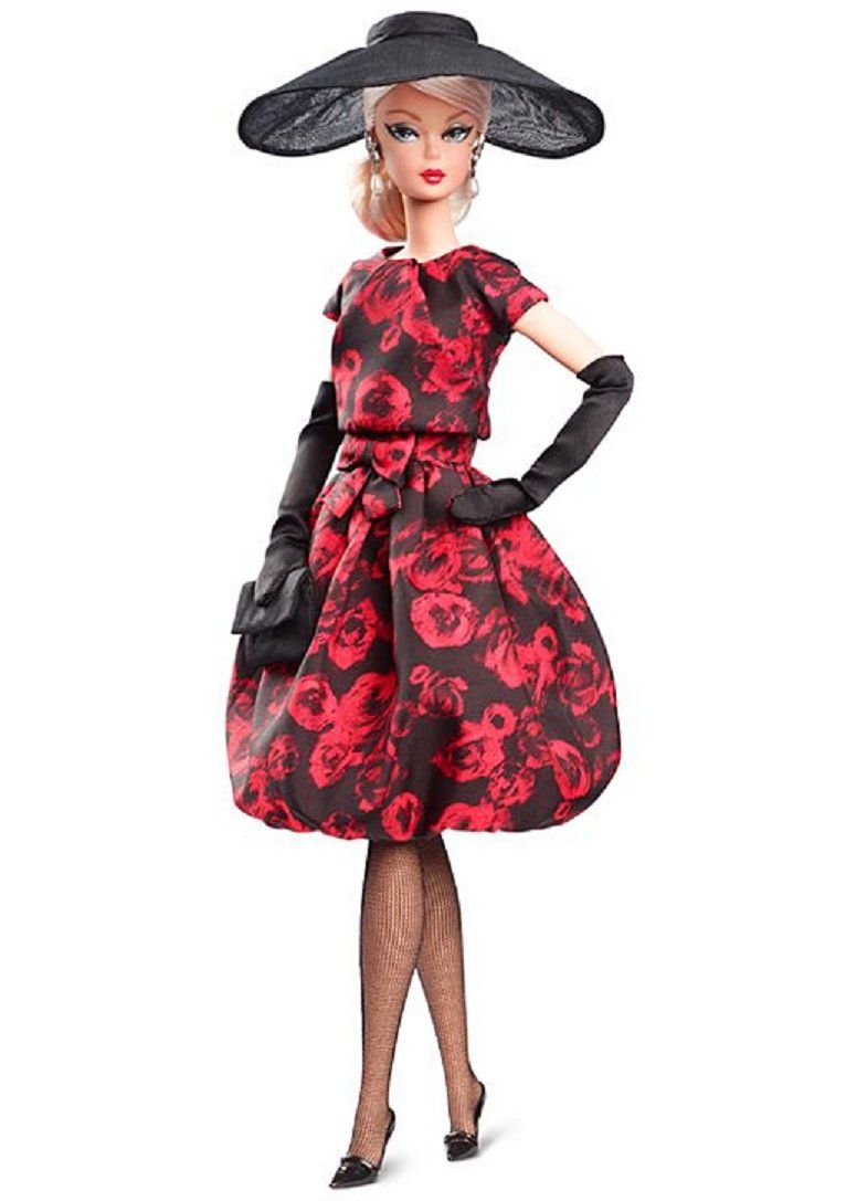 Bambole: Barbie Silkstone Elegant Rose Cocktail NRFB – Nuovo e nell'imballaggio originale da Münchenbuchsee venduto da Jolina1st 1