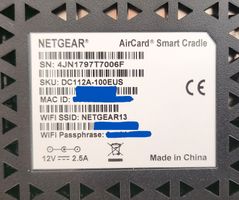 Netgear Aircard 810 4G LTE + Netgear DC112 Smart Cradle WiFi