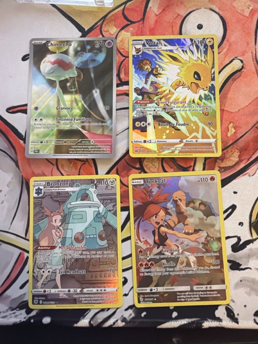 Cartoline: 4 cartes Pokémon AR – Nuovo (secondo la descrizione) da Onex venduto da Shop2Rayan