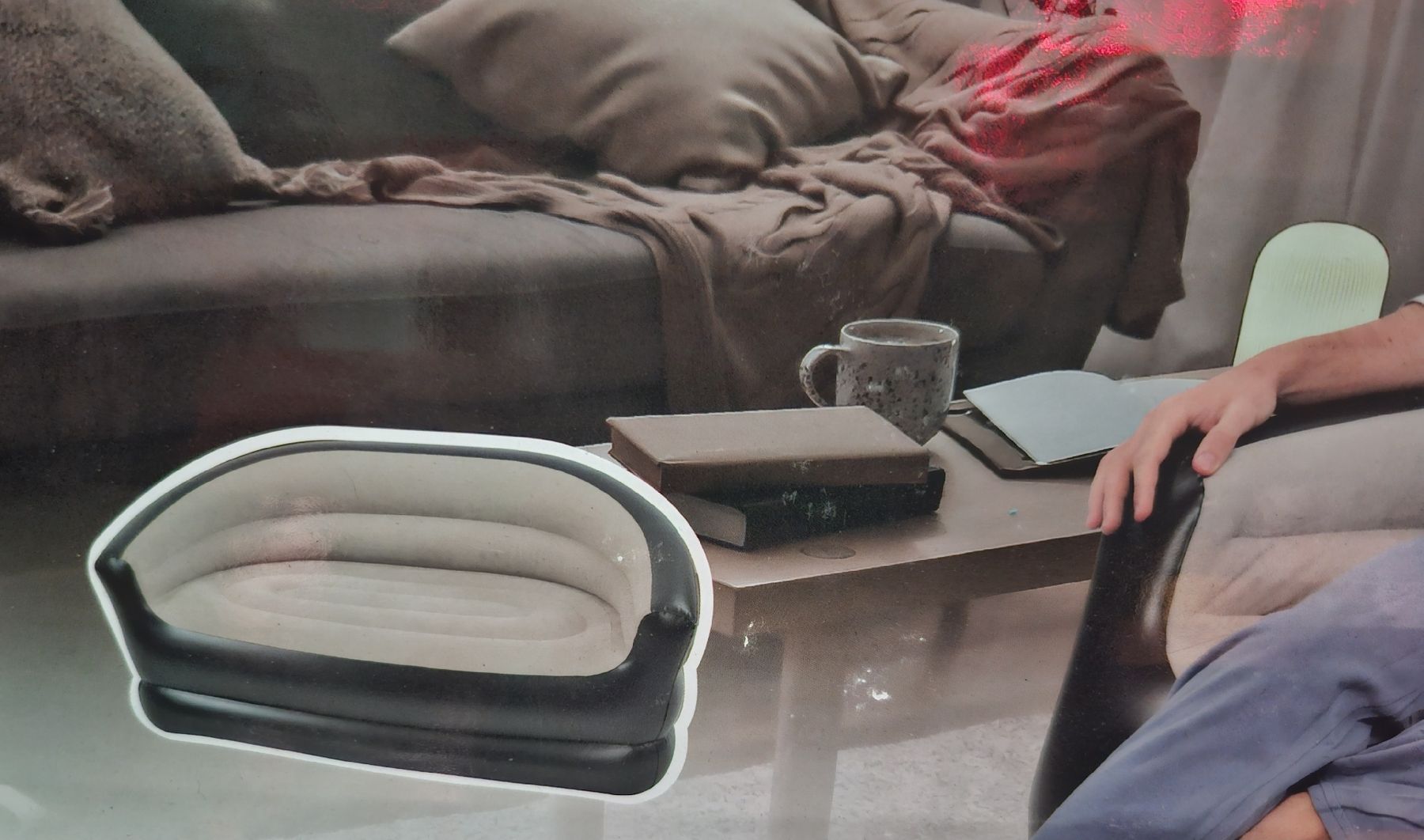 Sedie a sdraio: Luftsofa, ideal für den Garten/Camping – Nuovo (secondo la descrizione) da Riedtwil venduto da Scania94D- 1