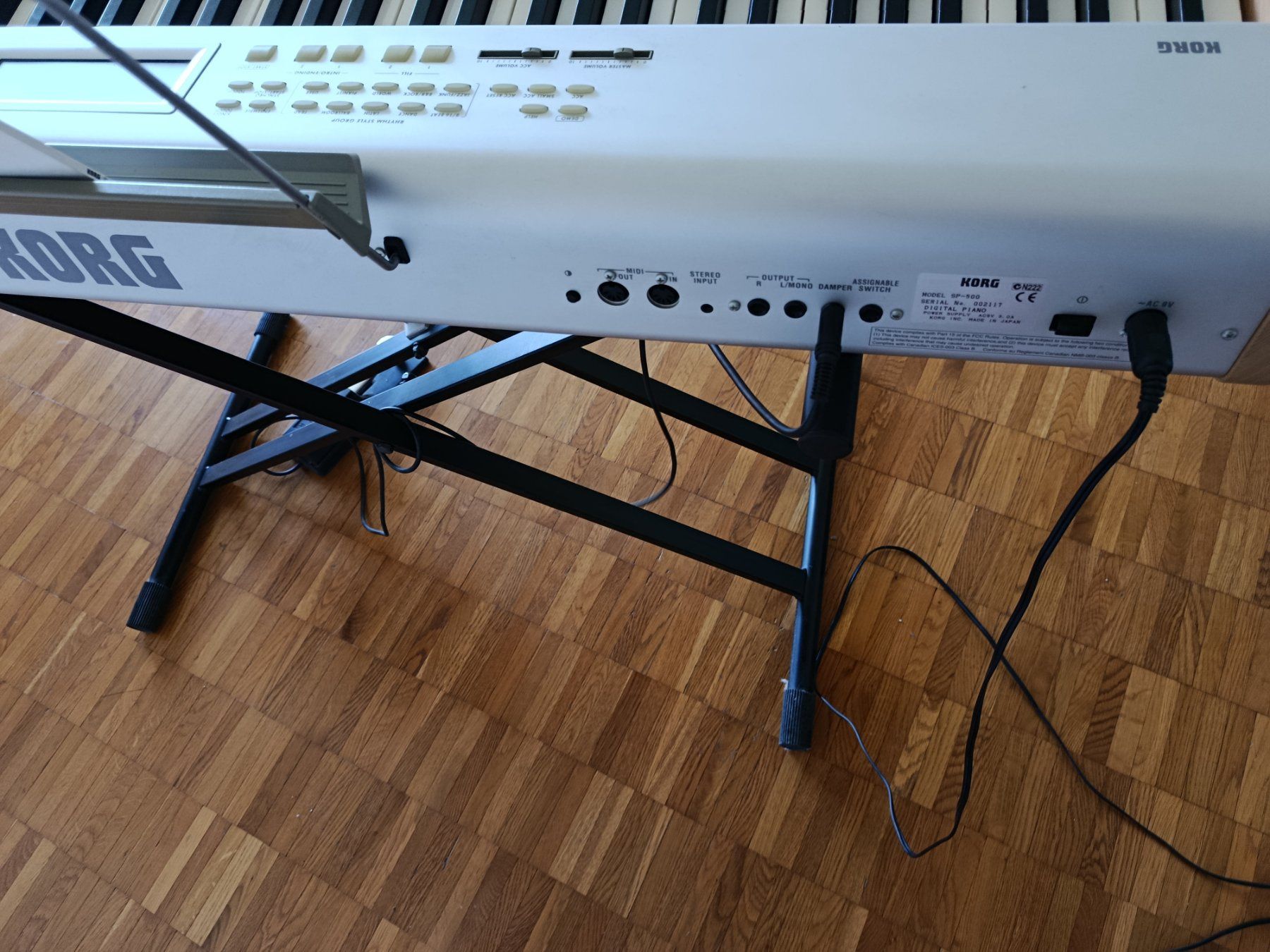 Korg Strumenti musicali: Digitalpiano Korg SP-500 – Difettoso da Bazenheid venduto da Stepsy531 4