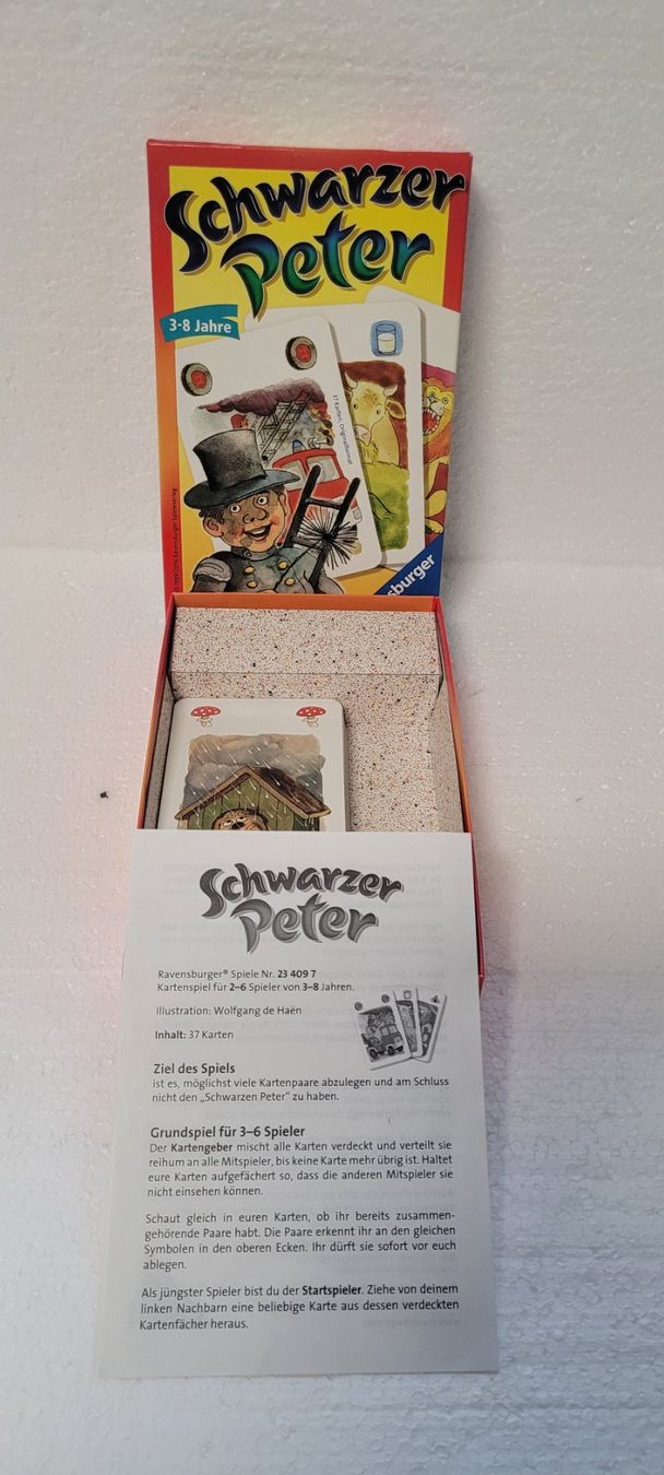 Ravensburger Spiele: Schwarzer Peter von Ravensburger – Gebraucht aus Dübendorf von win_d97m 1