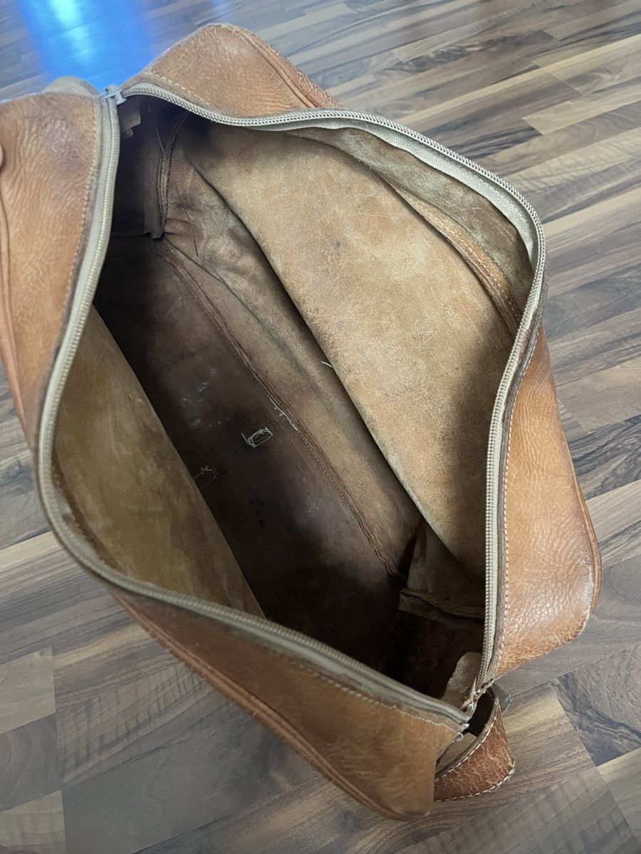 Borse: Vintage Ledertasche, hellbraun, – Usato da Grenchen venduto da elr_rwk7 6