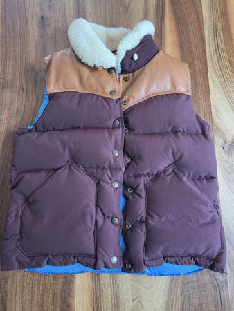 Penfield Trailwear Daunenweste Gr M Fellkragen Winter Warm 5