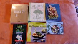 6 Kochbücher: Gin Backen 20Min Oliven Restenlos GreenGourmet