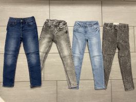 4x Jeans Grösse 134