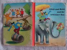 Buch GLOBI und Robi und ihr seltsamer Zoo©1966. 2.Auflage