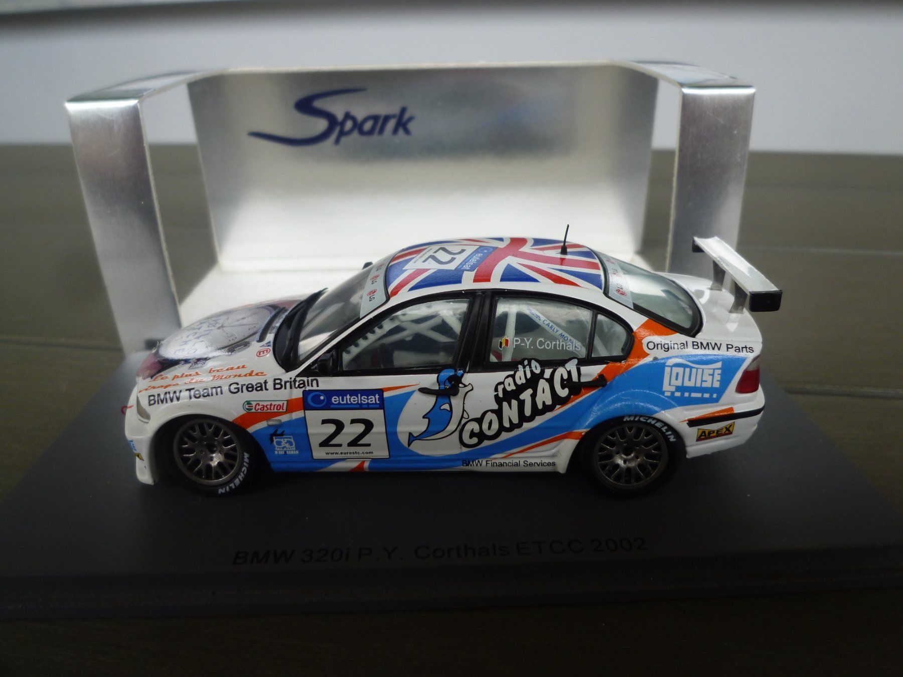 BMW Modellini d'auto: BMW 320i (ETCC 2002) – Nuovo e nell'imballaggio originale da Flawil venduto da Imperiosud 4