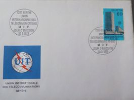 1973, FDC, UIT