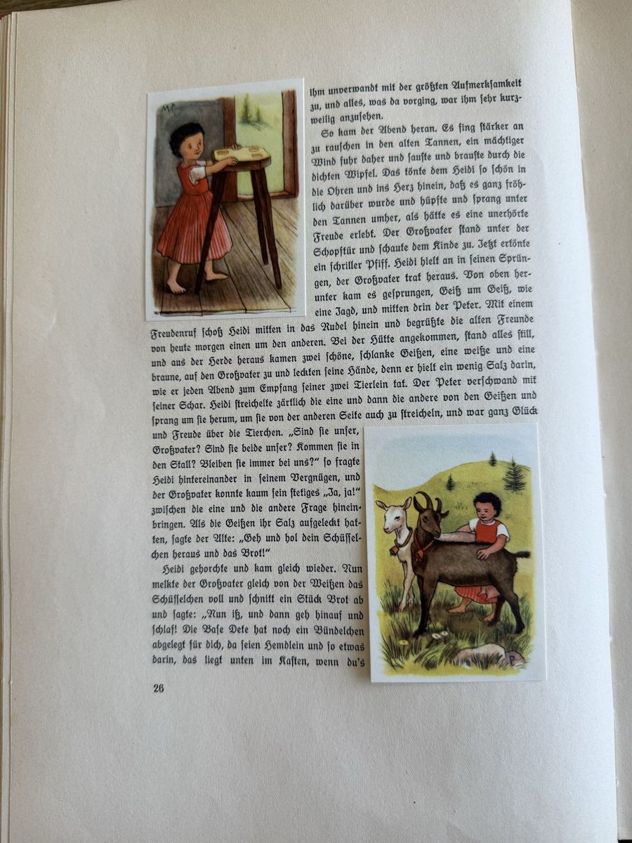 Libri: Heidi Band 1 von 1944 – Usato da Neerach venduto da den_rgg5 2