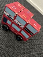 Wooden Bus Toy Numbers 1-12 Good Condition
