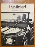 CITROËN MÉHARI Prospekt deutsch 1970er brochure dépliant