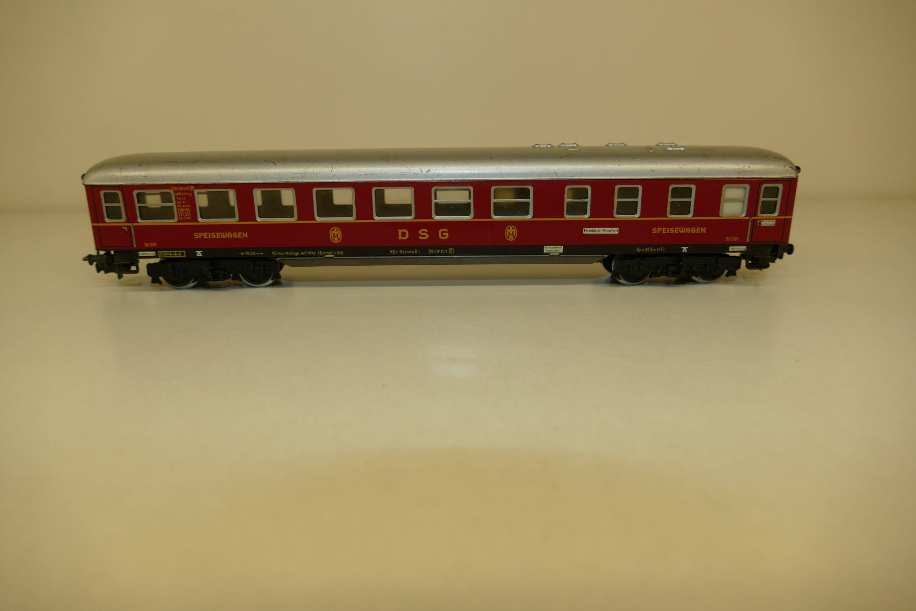 Märklin Modellini di ferrovie: Märklin H0: DSG Speisewagen – Usato da Niederhasli venduto da rail-duerst