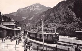 Brünig // 1948 Brünig Kulm Bahnhof Eisenbahn Pass