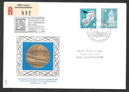 Sonderbrief S. 731 DV Philatelistenvereine Luzern 30.5.1970