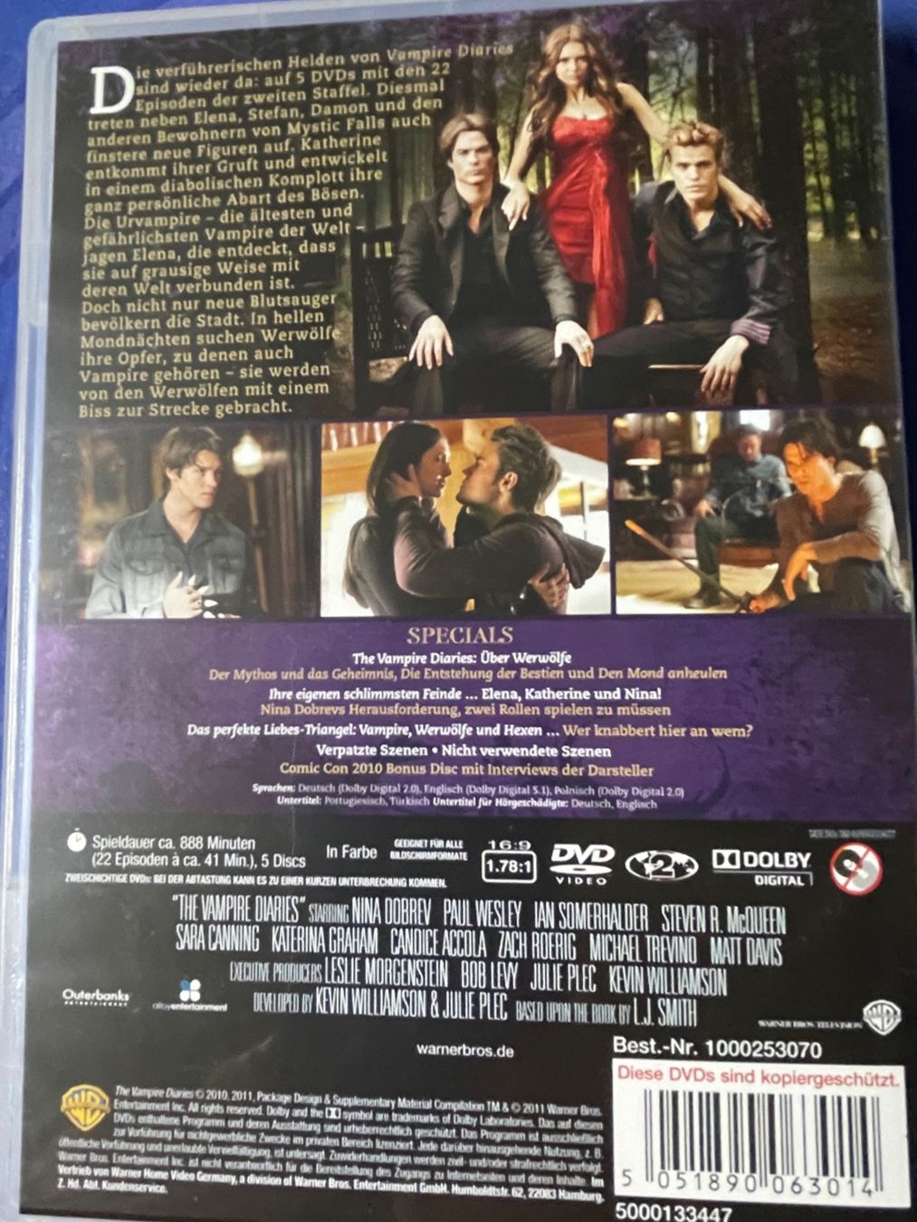 Tutti i DVDs: The Vampire Diaries – Usato da Muri b. Bern venduto da AdidasCollector 1