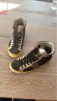 Philippe Model Sneaker High-Top schwarz gold 