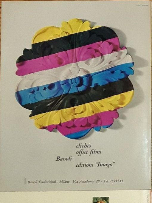 Riviste & Magazine: Graphis 128 1966 CH-Plakate/Delessert,Auberjonois, HAP Gries – Usato da Basel venduto da Luge 1