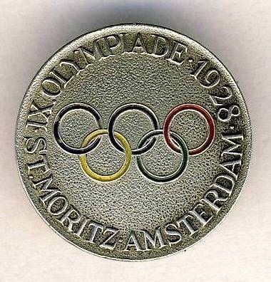 Placchette & Badge: Pin St-Moritz - Amsterdam 1928 – Usato da St-Blaise venduto da phi_qgy9