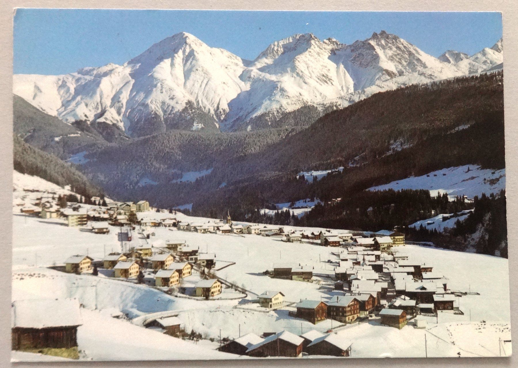 Cartoline postali: Sedrun und Camischolas (GR) – Usato da Fétigny venduto da Billy2miny