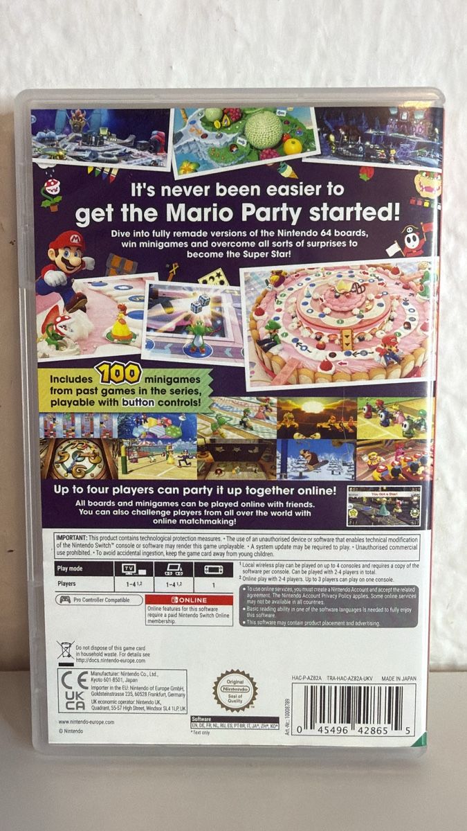 Nintendo Giochi: Nintendo Switch Mario Party Superstars game – Usato da Ehrendingen venduto da bubulence 1