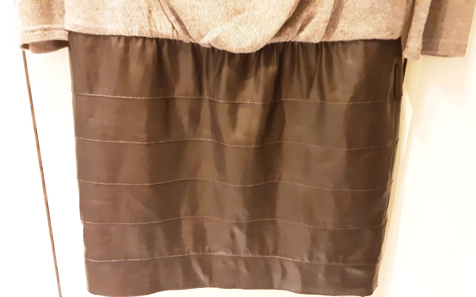Kleider: Barbara Schwarzer robe, S, cuir, angora, laine – Gebraucht aus Neuchâtel von Virgule50 3