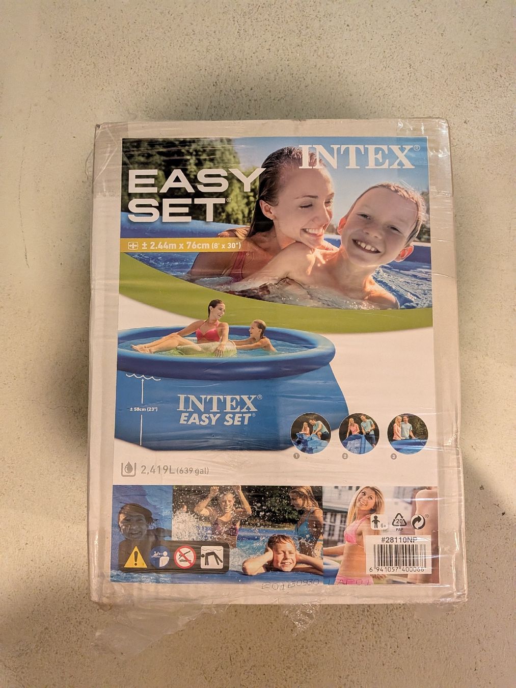 Intex Piscine: Intex Easy Set Above Ground Pool, 2.44 m diameter, New! – Nuovo (secondo la descrizione) da Maur venduto da geo_tw5t 2