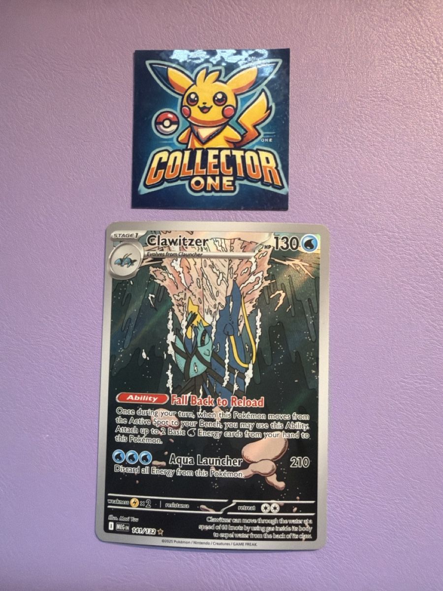 Pokémon Carte collezionabili: Pokemon Clawitzer Illustration Rare Mega Artwork – Nuovo (secondo la descrizione) da Lommiswil venduto da CollectorOne