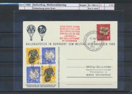1966 Ballonflug, "Weltinvalidentag"