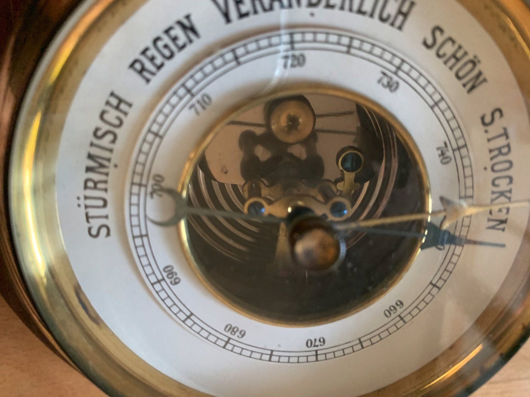 Altri elettrodomestici e apparecchi d’epoca: VINTAGE STYLE   BAROMETER - WETTERSTATION – Usato da Birsfelden venduto da Emporio82 2