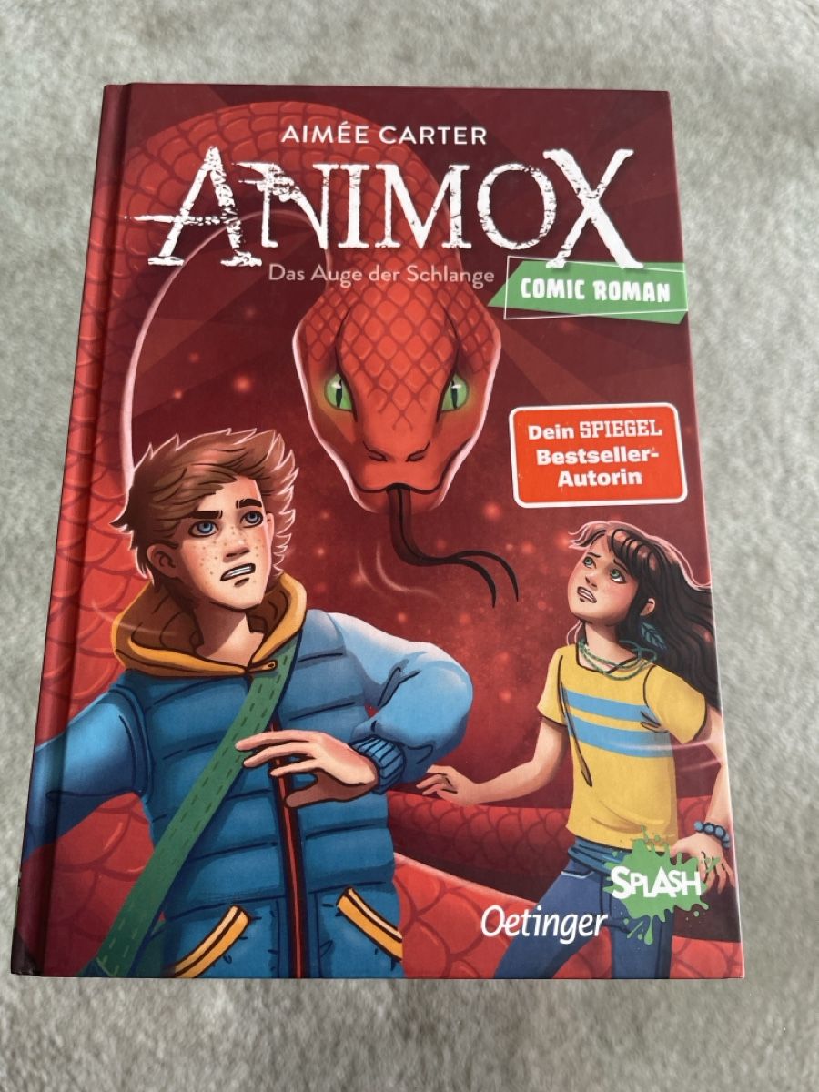 Libri: Animox Das Auge der Schlange Comic Roman  – Nuovo (secondo la descrizione) da Unterkulm venduto da AnoliOccasion