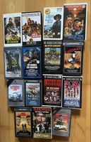 VHS Filme Western/Kriegsfilme im einwandfreien Zustand